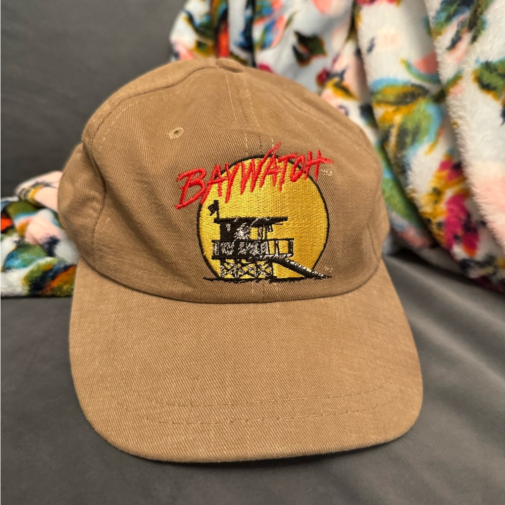 VINTAGE rare 1989 Baywatch cast hat